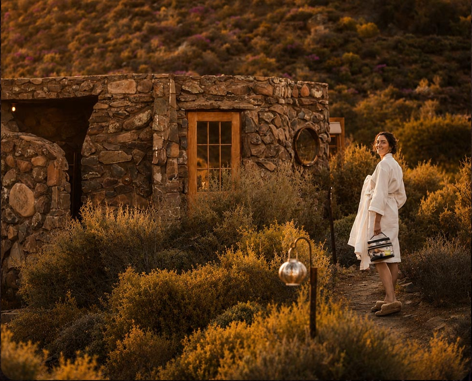 Stone accommodation at ORAH